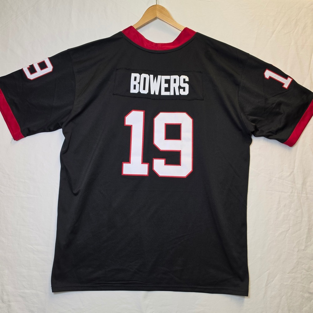 Nike Brock Bowers #19 Georgia Bulldogs Football Jersey Black Mens 3XL XXXL UGA